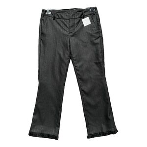 Zadig and Voltaire black pinstriped (striped) pants